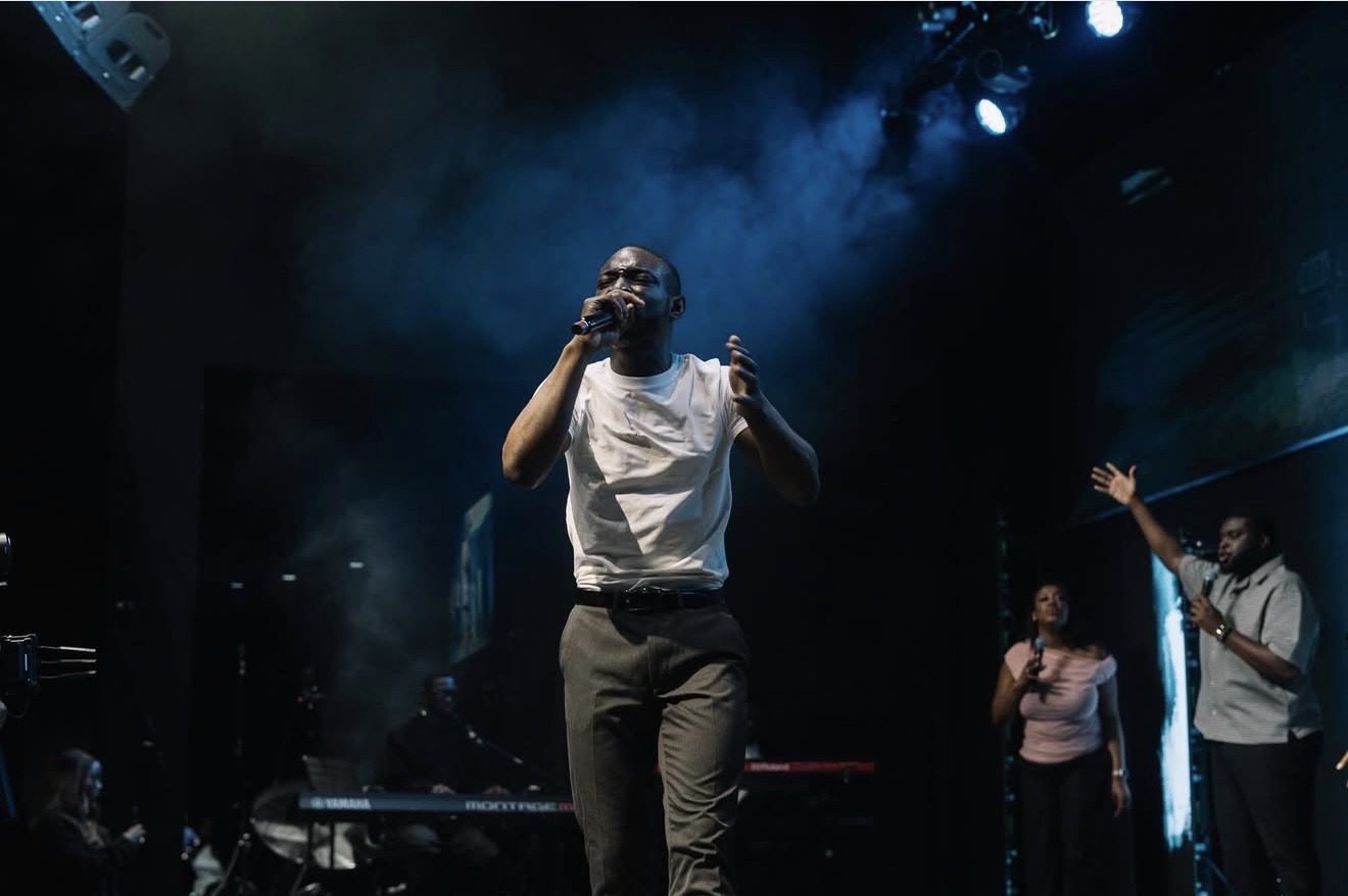 Morning light on the gathering room