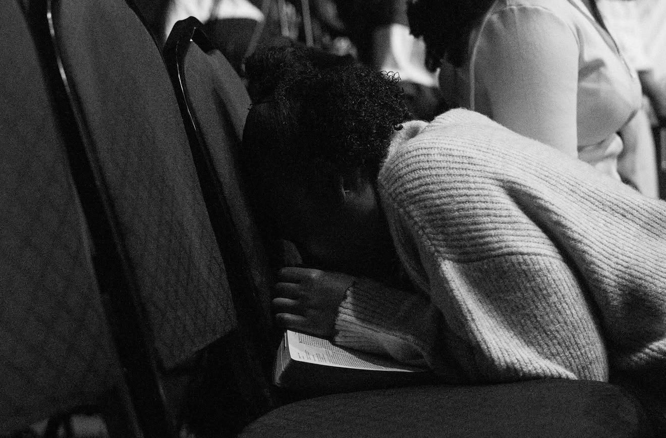 A Bible, open on a Sunday.